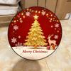 Circular Photo Frame Paintings (Christmas & Halloween) - Festive Atmosphere Decor Perfect Holiday Ornaments for Home & Party
