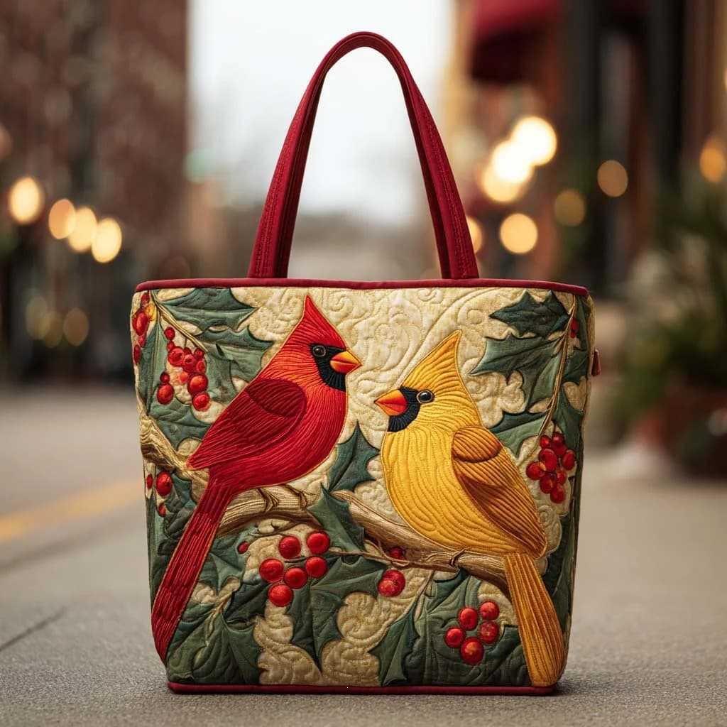 Handbag New Fashion Quilted Digital Printing Tote Bag Commuter Casual Cotton Bag Autumn and Winter Bag Multi-function Bag