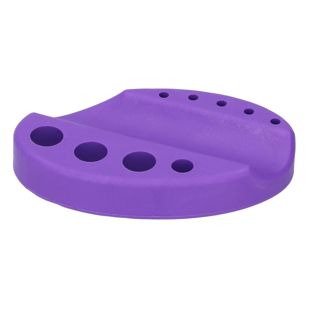 Silicone Tattoo Pigment Rack Reusable Washable Microblading Tattoo Pen Ink HolderPurple