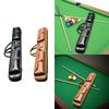 Pool Cue Case Carrier 1/2 Snooker Pool Cue Bag Billiard Sticks Carrying Case