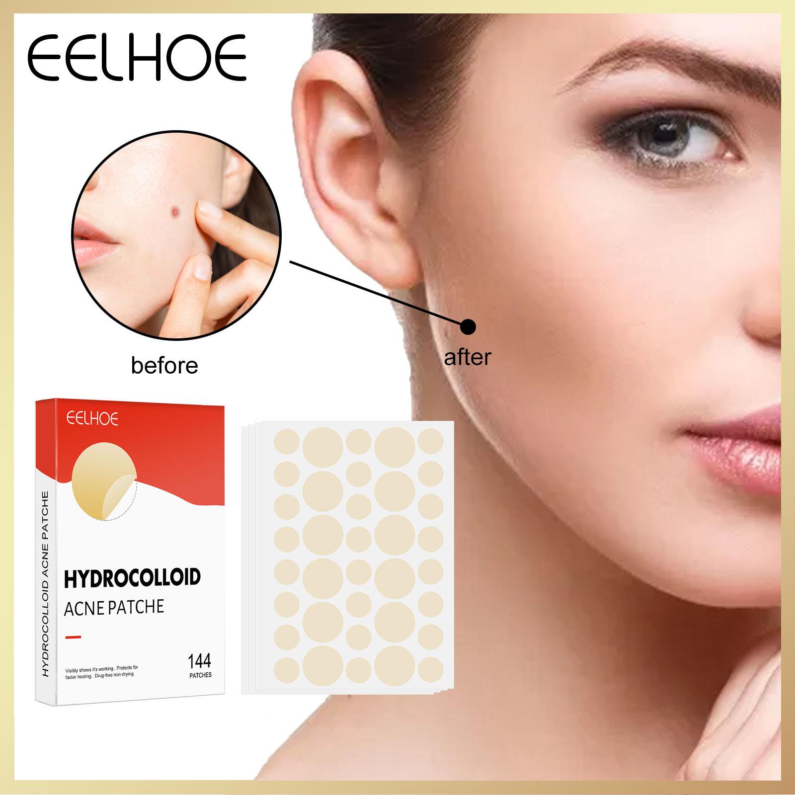 

Гидроколлоидный пластырь от прыщей, невидимый макияж, скрытый пластырь от прыщей, очищающий водостойкий и дышащий пластырь от прыщей, 144 шт./кор. 144pcs/box