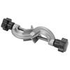 Cross Clamp Holder Stainless Steel Laboratory Stand Clamp Holder for Home Research Institute Use
