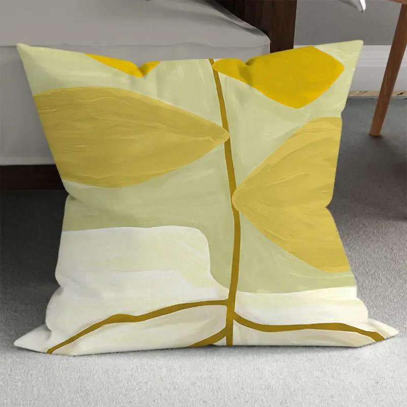 Bedroom Pillowcase Cute Summer Sunflower Decorative Flower  Living Room Bed Sofa Office Chair