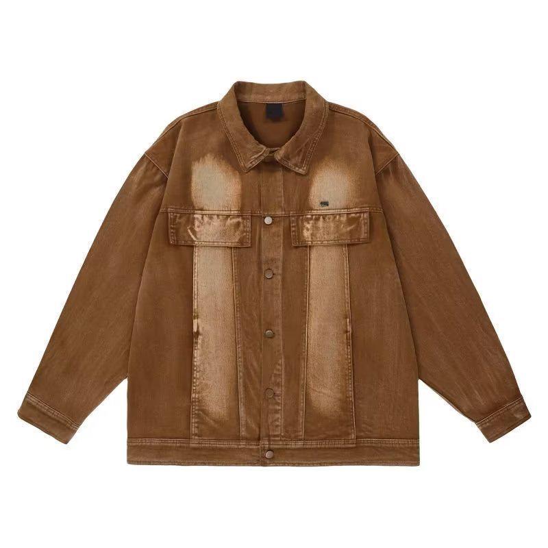 Женская модная однотонная короткая куртка с длинным рукавом в японском стиле 2XL