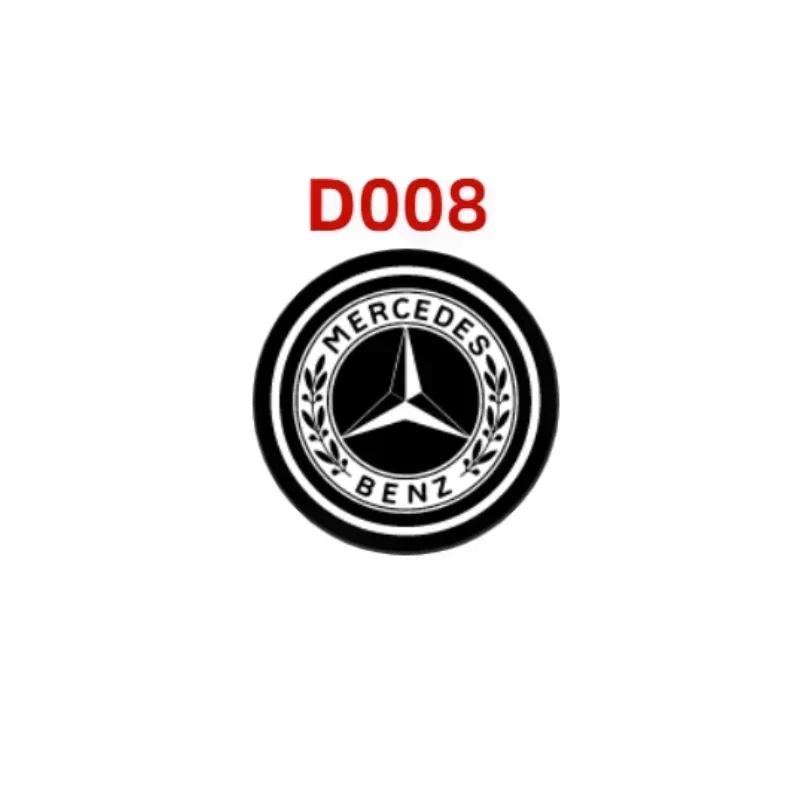 Car Sticker New 2025 For Mercedes Benz 2x Auto Door Projector Lamp For Mercedes Benz R ML GL Class W215 W164 X164 2019 LED Car D