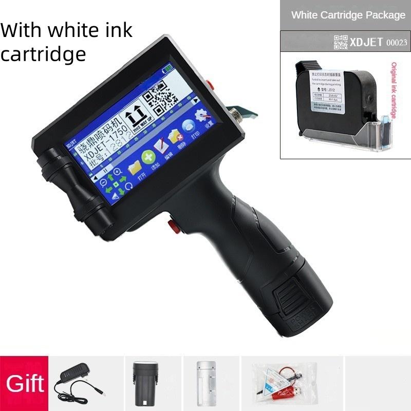 Intelligent Production Date Batch Number Handheld Inkjet Printer Portable Small Coding Label Machine