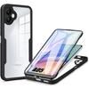 Protective Case - Samsung - Galaxy A05 - 360 Degrees - Anti-scratch - Black