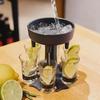 6 Shot Glass Dispenser Holder Wine Whisky Beer Dispenser Rack Bar Accessories Caddy Liquor Dispenser Party Games Drinking Tools