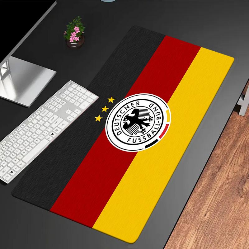 German Football Federation Emblem mouse pad, rubber base, esports desk mat, mouse pad for gamers and office use, gaming desk , easy to clean mat