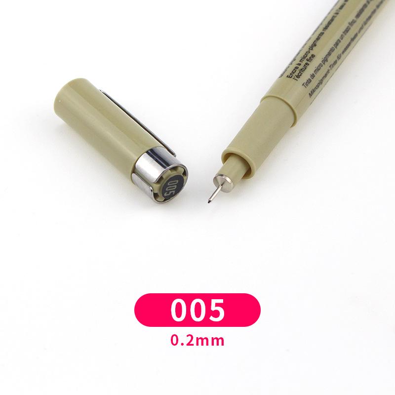 

Водостойкая черная ручка-лайнер Sakura для манги, аниме и студенческого дизайна