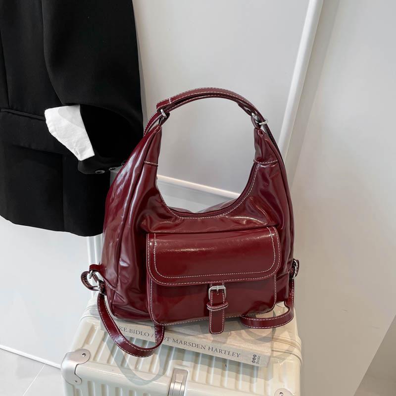 

Women s Large Capacity Crossbody Tote Bag - Autumn/Winter Korean Style Multifunctional Commuting Backpack 31x12x22 cm