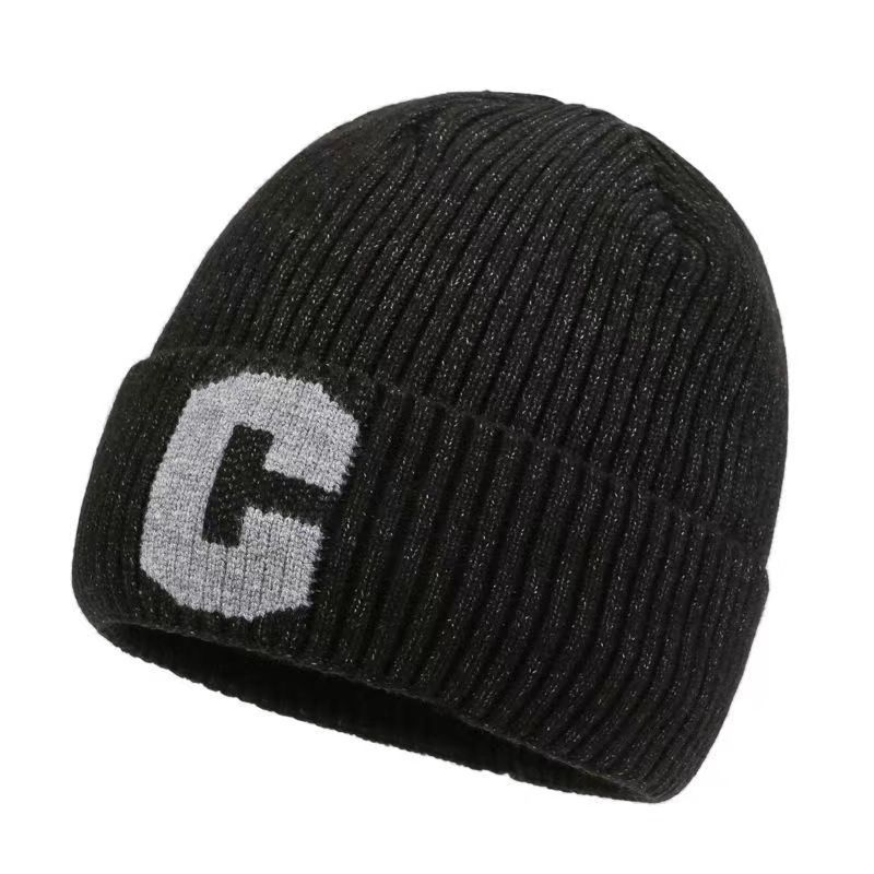 

Новая шерстяная шапка стандарта C плюс бархатная утолщенная вязаная шапка защита от холода и тепла осень и зима защита ушей вязаная шапка шапка Баотоу Adjustable