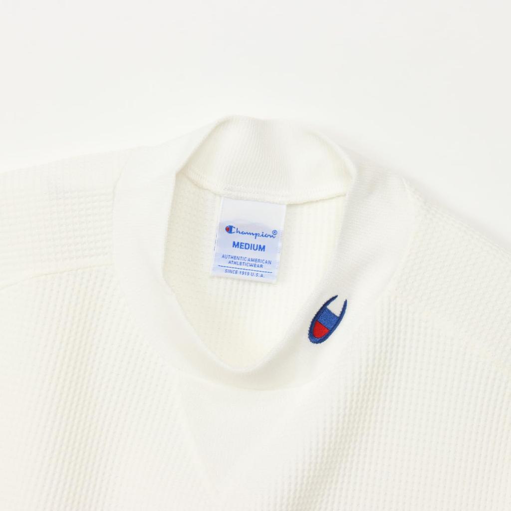 Long Round UV Quick Heat Graphic Long Sleeve Mock Neck [Champion] Sweatshirt, Sleeve, Neck, Protection, Drying, Retention, Print, Shirt, Women's Golf,