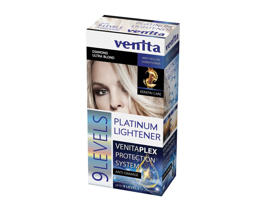 Venita Aufheller für Haare 9 Töne, 125ml