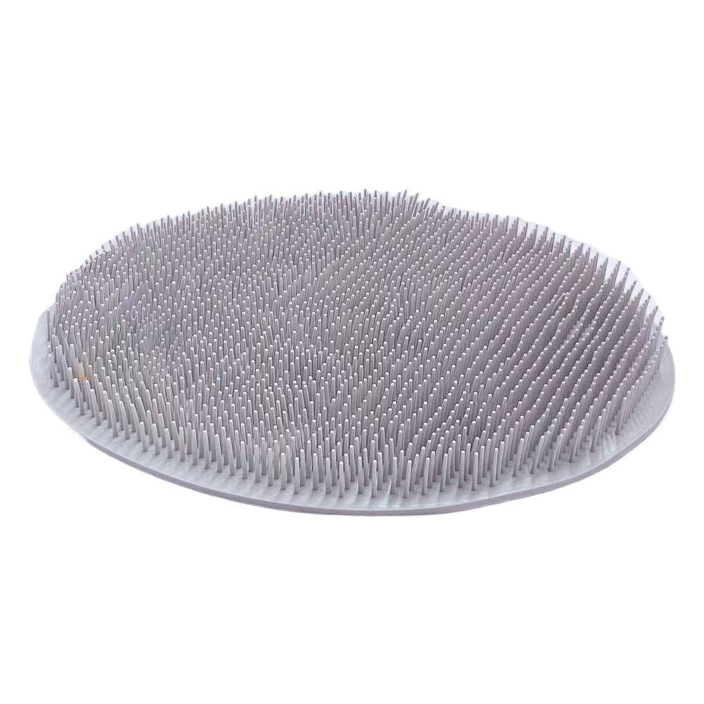 Silicone Rubber Bath Mat for Home Bathroom Foot Sole Massage to Remove Dead Skin Non-Slip Washing Foot Mat for Kitchen