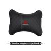 Car Universal Headrest Backrest Cushion Interior Accessries For Mitsubishi Outlander Pajero Sport Lancer EX ASX L200 Eclipse LO7