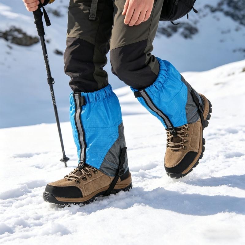 Water Resistant Low Ankle Protectors For Hiking Camping And Outdoor Use constructed 210D Fabric