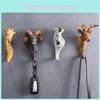 Animal Modern Resin Wall Hooks For Home Office Decor With Giraffe Designs Zebra