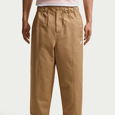 Men's Pants Nike Sportswear Casual Pants Men's Parachute Beige/White Moderate