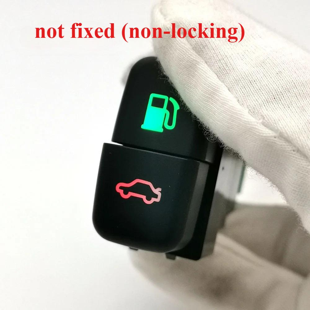 DC12V Car Dual key Switch LED DRL Fan Power on off Radar Switch Button with wire For Mitsubishi Pajero Triton ASX Lancer