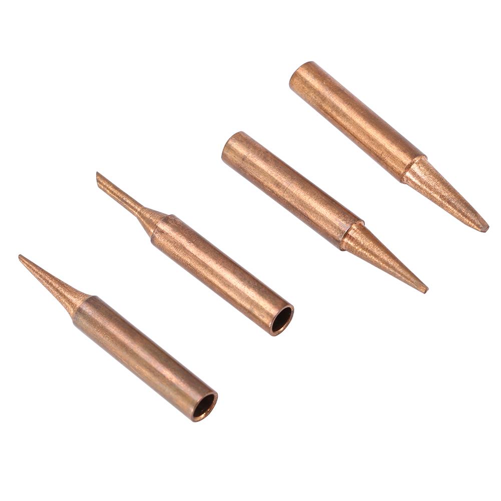 10 buc. vârfuri de lipit din cupru 900MT cu fier gratuit pentru stații de lipit 936, 937, 938, 969, 8586