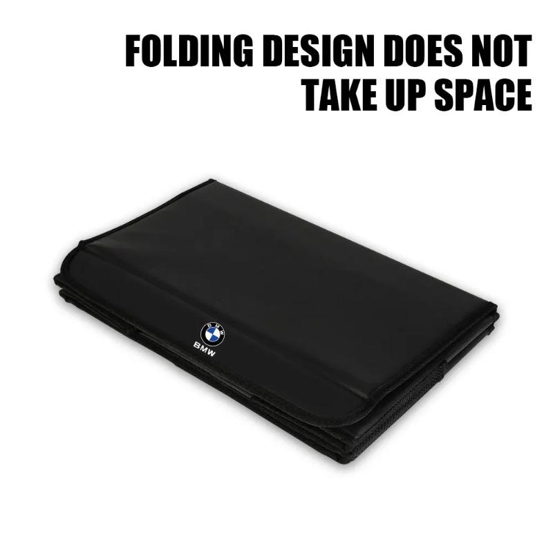 Składany organizer do bagażnika samochodowego ze skóry PU Pudełko kempingowe Do BMW M Performance E46 E90 E60 E39 E87 E36 F20 E92 Akcesoria samochodowe