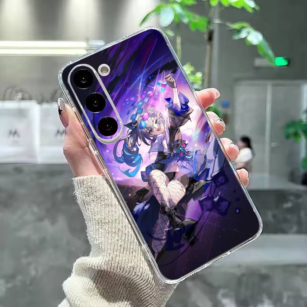 H-Honkai Silver Game Wolf Phone Case For Samsung Galaxy A91,80,73,72 ,71,53,52,32 ,31,22,21s,20,Transparent Case