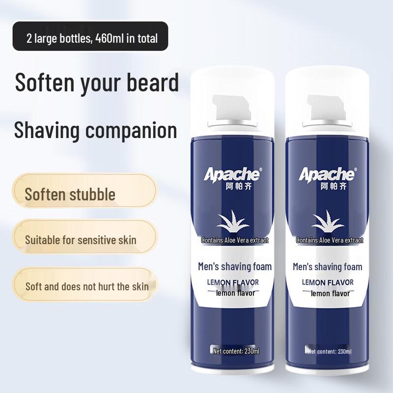 Apache Shaving Foam Twin Pack