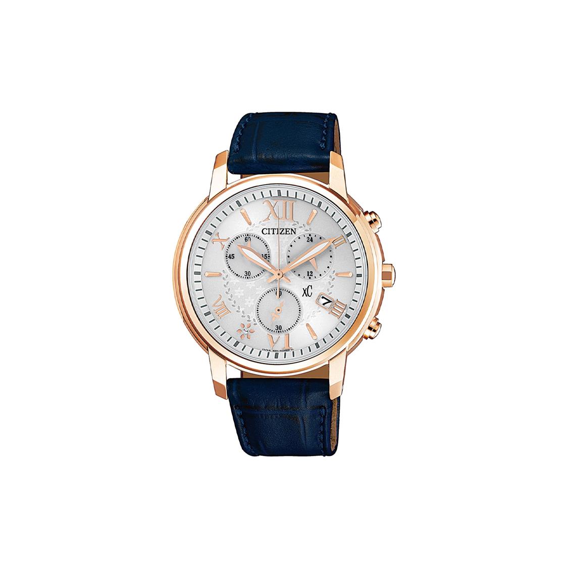 

CITIZEN C Collection 50m Water Resistant Quartz Movement Cow Leather Strap Watch Women s Watch FB1432-21A Blue Strap