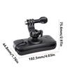 MultiDirectional Backpack Strap Mount Clip for Camera Clip Outdoor Photography for 0.5-10mm Thickness Strap Use