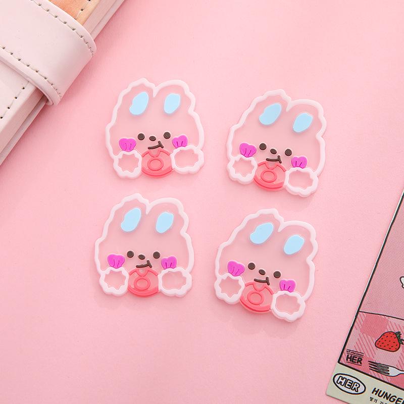 PVC Cartoon Flower & Animal Hair Clip and Clothing Accessories for Kids