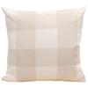 Sofa Pillow Plaid Nordic Office Pillow Bed Backrest Car Waist Pillow Cover