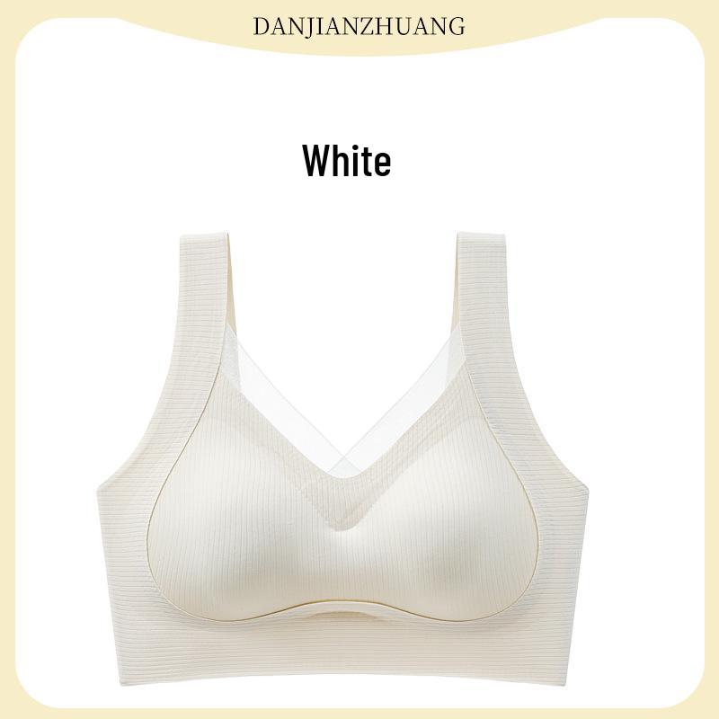Wire-Free Women's Bra: Anti-Gravity, Seamless, Back-Smoothing, Anti-Sagging, Mesh Lift Sports Vest