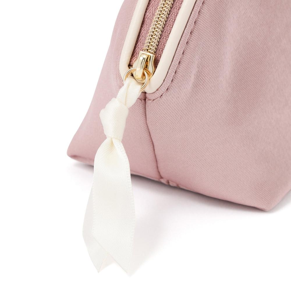 Franc Franc Japan Herz Aufnäher Satin Beutel S Hellrosa