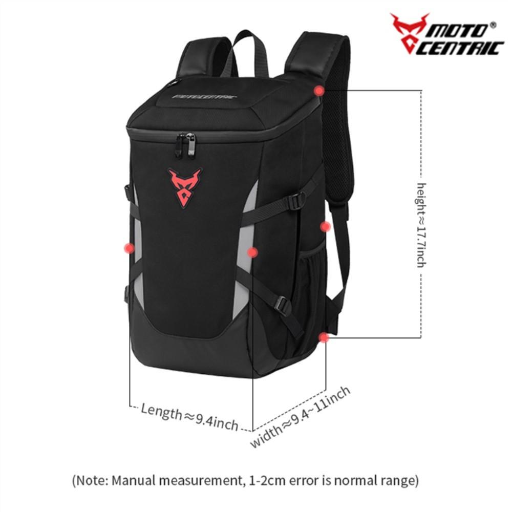 MOTOCENTRIC New Motorcycle Backpack Waterproof Outdoor Sports Riding Helmet Locomotive Backpack Business Travel Laptop Bag