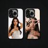 Singer Maria B-Becerra Phone Case For iPhone17, 16,15,14,13,12 Pro Max Black Candy Matte Shockproof Cover