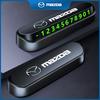 Car Temporary Parking Card Phone Number Card Plate Telephone Number For Mazda 3 Alexa CX-30 CX30 CX5 CX 5 CX-5 CX8 CX9 CX4 NH7