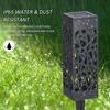 Tomshine DC2V Solar Powered Energy LEDs Lawn Lamp Hollow Pattern Design Lighting Sensor Decorative
