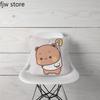 Cute Red Panda Throw Pillow Cover Fashion Anime  Boob   Sofa Chair Bed Cushion  Room Home Decoration