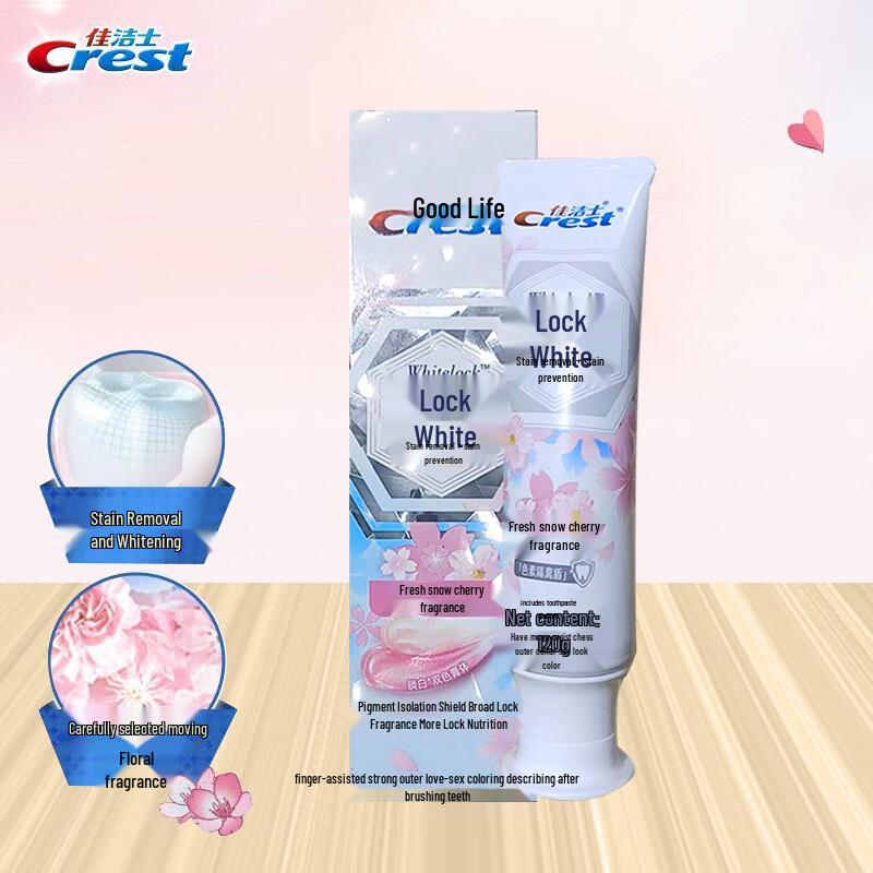 Crest 3D White Toothpaste