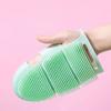 Silicone Bathing Brush Massager Shower Glove Cutin Removing Gloves Bath Brush Body Scrubber Body Exfoliating Skin Care Cleansing