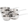Cookware - All Stovetops Including Induction - - Stainless Steel - 5 Pieces 12 To 20 Cm - Stainless Steel - Grey