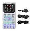 Portable Voice Changer 16 Sound Modes 10 Levels Fine Tuning Sound Effect Converter for Gaming Call Live Streaming
