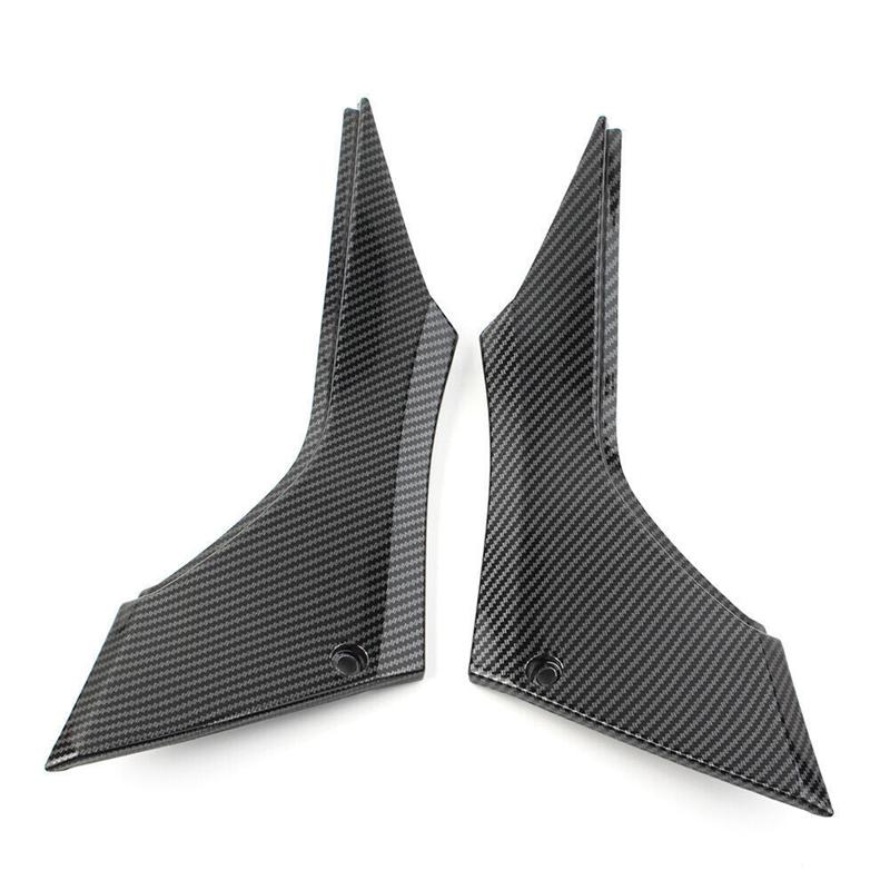 Carbon Fiber Pattern Motorcycle Side Seat Fairing Cowl Panel For Kawasaki Ninja 300 EX300 2013-2017 Spare Parts Accessories-A87Q