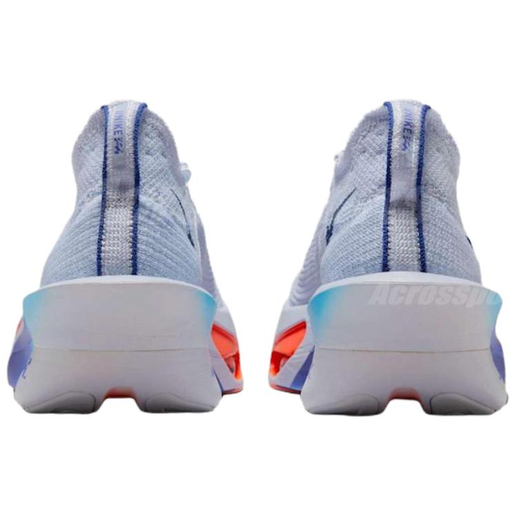 Nike Air Zoom Alphafly NEXT% 3 Football Grey Blue Void Sneakers Unisex Fantasma Persiano-Viola Blu-Fulmine FD8311-001