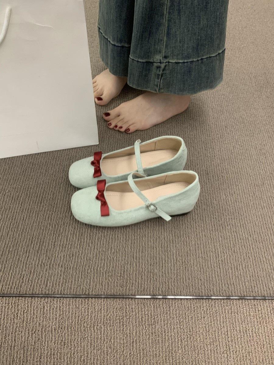 

Сказочный ветер нежные вечерние туфли увеличивающие балетки красивые туфли Мэри Джейн 39