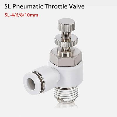 1Pcs Speed Regulation Air Tube Connector Connector Fitting Speed Control Valve
