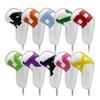 10Pcs Leather Golf Iron Head Covers Golf Headcover Protective Cover Waterproof Golf Club Head Covers Putter Protector