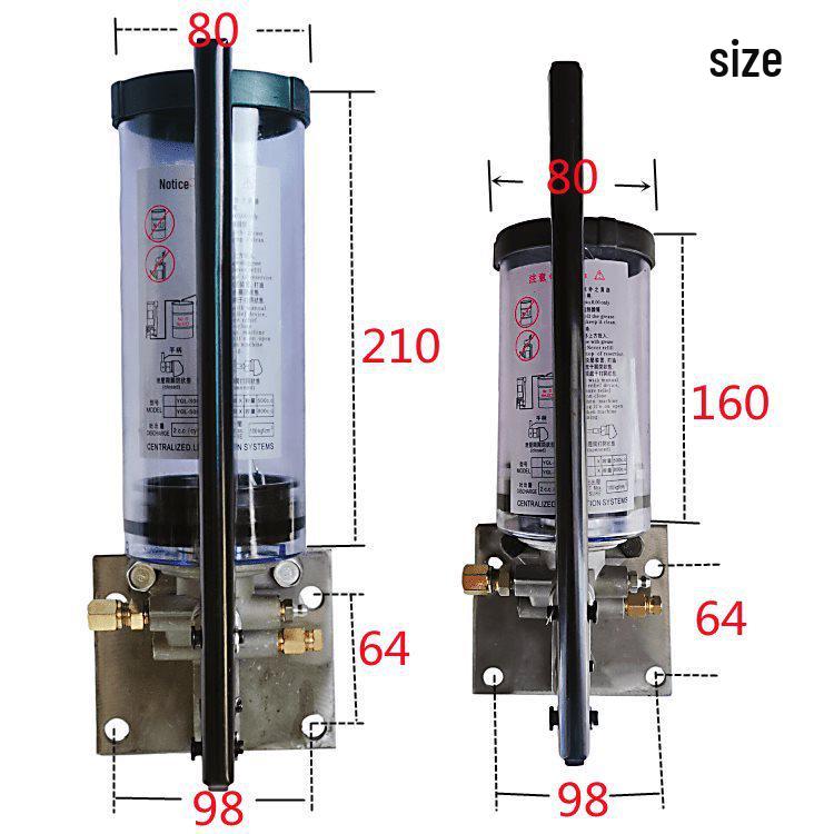 **Hand-Press Manual Oil & Grease Pump SNB10 LSG-05 Y-8**
