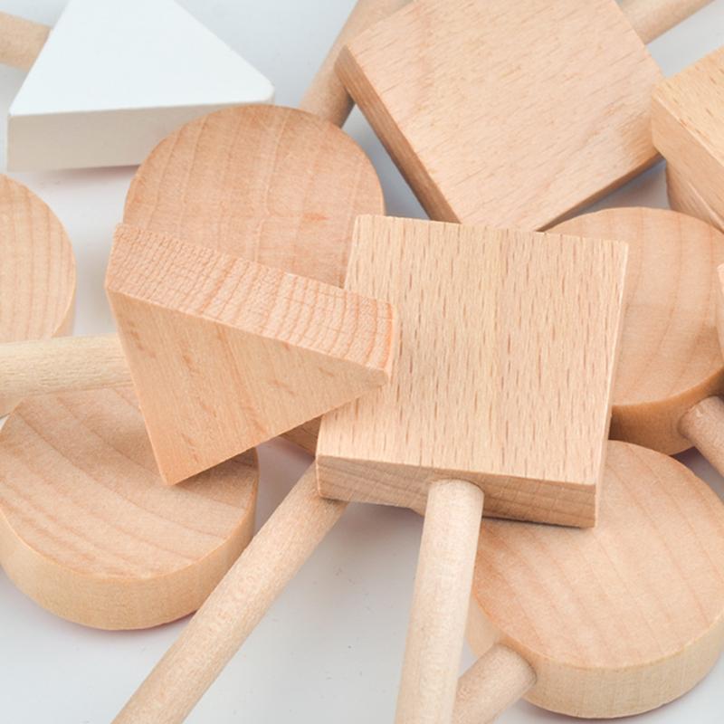 16PCS Colorful Wooden Street Traffic Signs Parking Scene Kids Children Educational Toy Set for Kids Birthday Gift